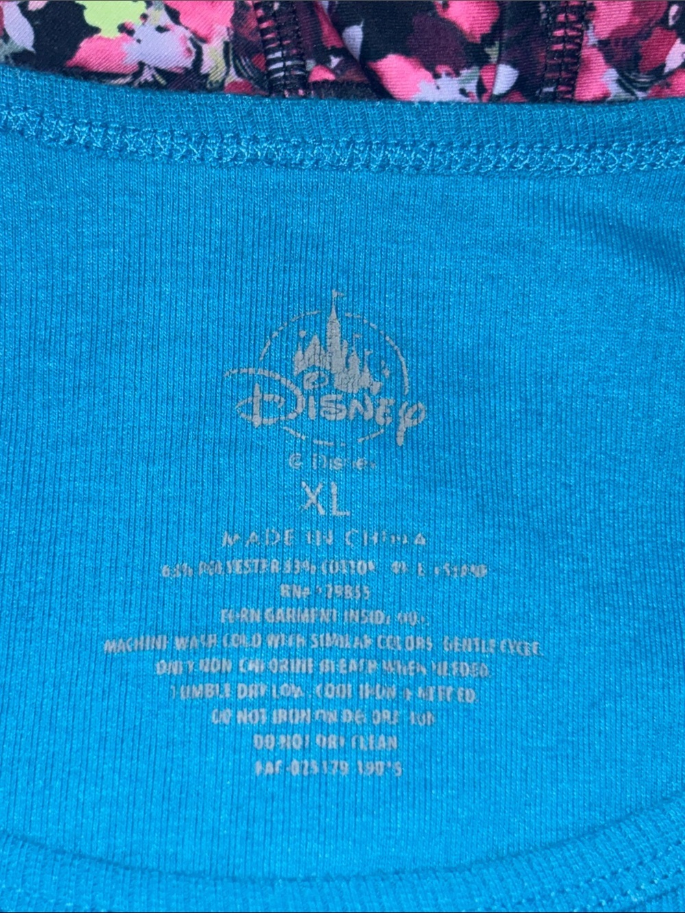 Walt Disney World Blue Mickey Tank Top, XL - Picture 4 of 4